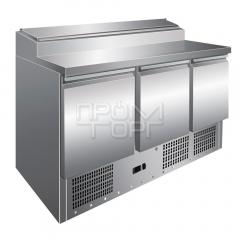 Стол холодильный для пиццы REEDNEE PS300 трехдверный