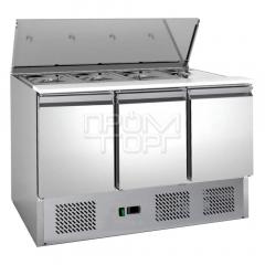 Стол холодильный Forcold G-S903-FC (саладетта) трехдверный