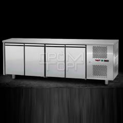 Стол холодильный Tecnodom TF04MIDGN четырехдверный