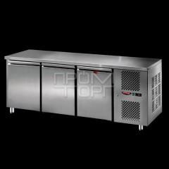 Стол холодильный Tecnodom TF03MIDGN трехдверный