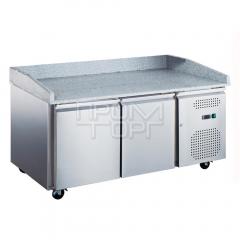 Стіл холодильний для піци HURAKAN HKN-GXPZ2GR дводверний