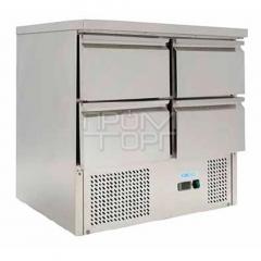 Стіл холодильний саладетта Forcold G-S9014D-FC з 4-ма ящиками