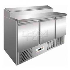 Стол холодильный для пиццы Forcar G-PS300 трехдверный