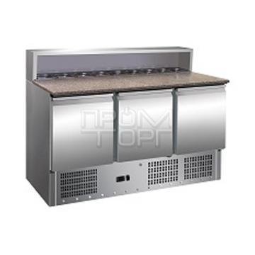 Стол холодильный для пиццы EFC PS903R290 трехдверный