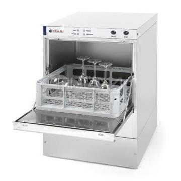 Посудомоечная машина фронтальная Hendi 40x40 233023 с дозатором и насосом