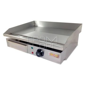 Поверхность для жарки (хромированная) гладкая GoodFood EG55M настольная