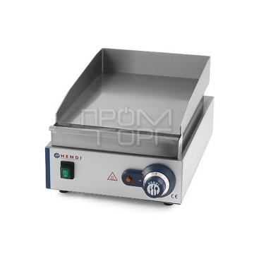 Поверхность жарочная (тепан) электрическая Hendi Blue Line 330x270 мм настольная гладкая