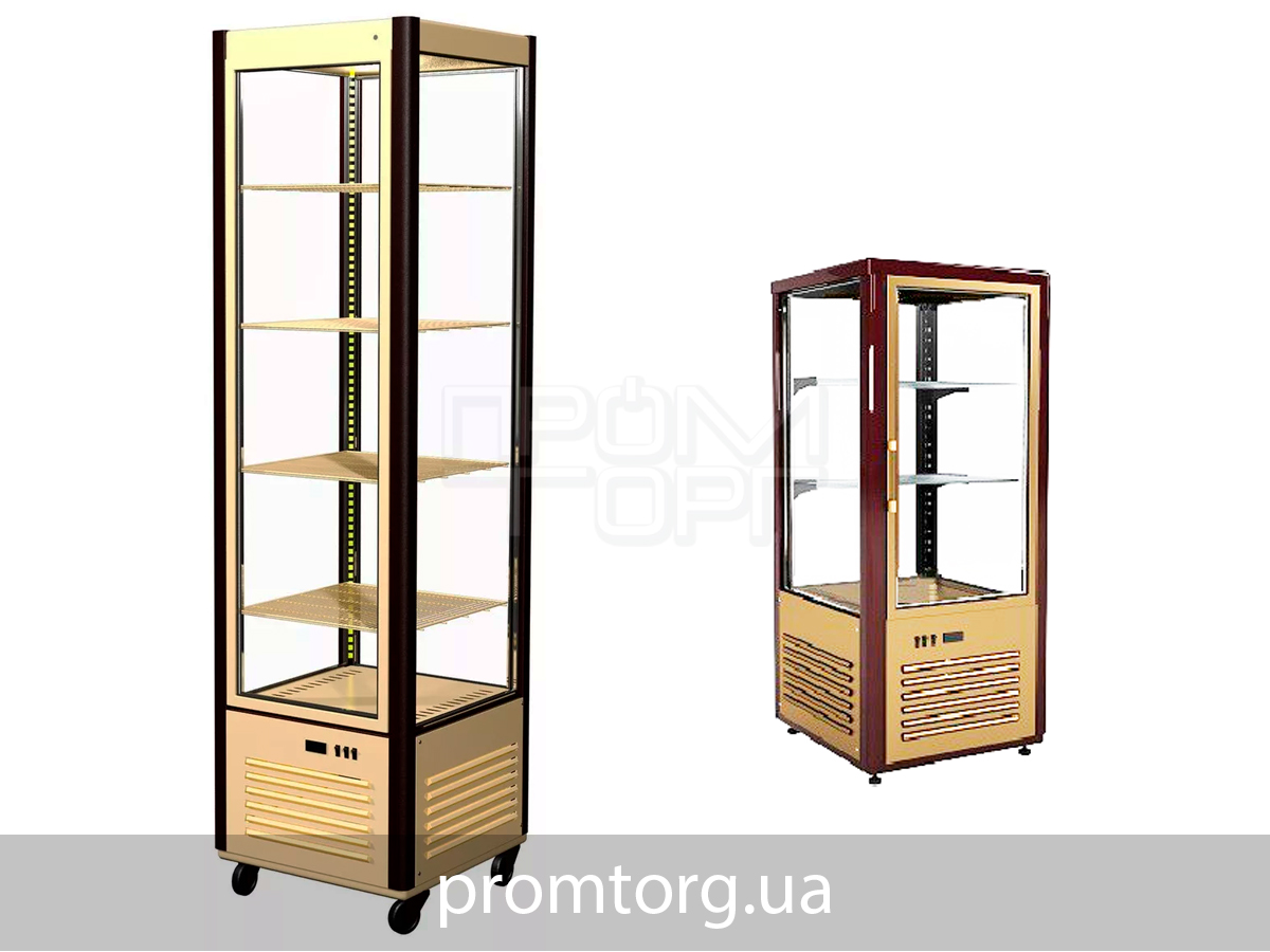 Витрина шкаф Полюс Carboma для кондитерских изделий на 120 и 400л 