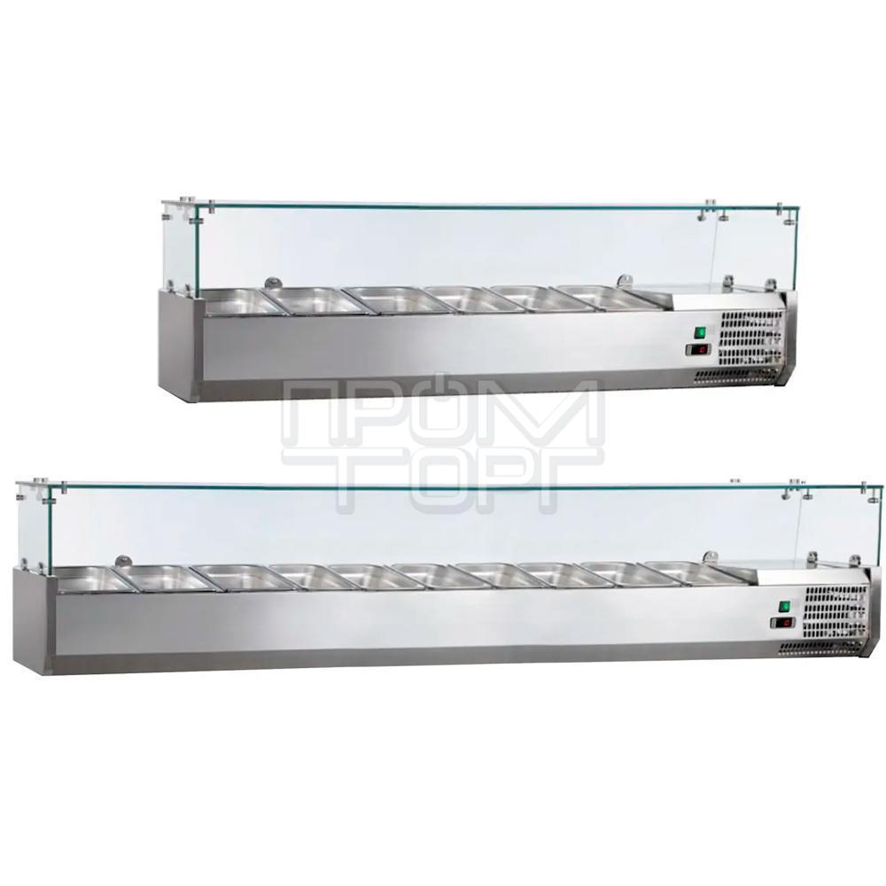 Холодильная витрина для топпинга Gooder VRX1400/330, VRX2000/330