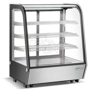 Витрина холодильная кондитерская настольная GoodFood RTW145L, RTW195L нерж.сталь