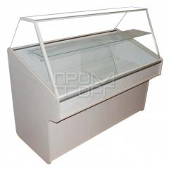 Холодильна вітрина Еколайн підлогова без боксу, що охолоджується.