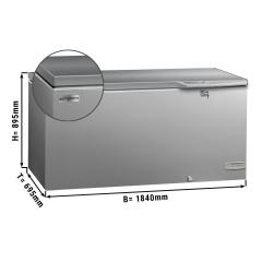 Морозильна скриня з глухою кришкою GGM Gastro (TTG534EN) 534 л нерж.сталь