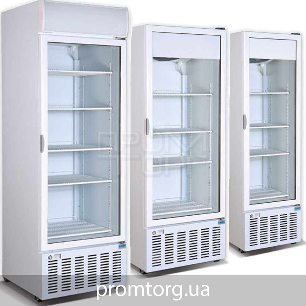 Скляні холодильні шафи Crystal на 300, 450, 500 та 600 л
