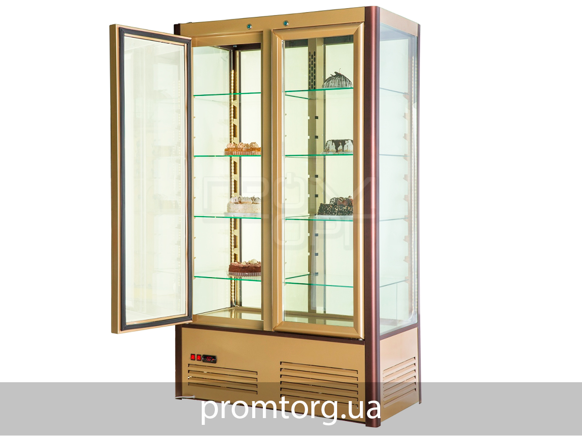 Холодильна шафа кондитерська дводверна на 800л Carboma R800