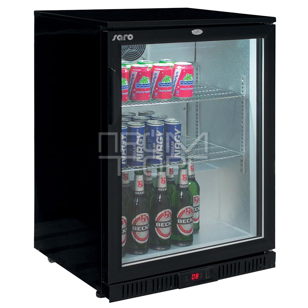 Барный холодильник со стеклянной дверью Saro BC 138