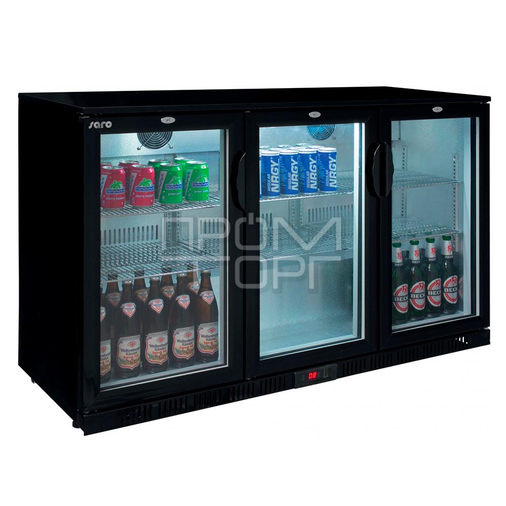 Барний холодильник із потрійними скляними дверима Saro BC 330