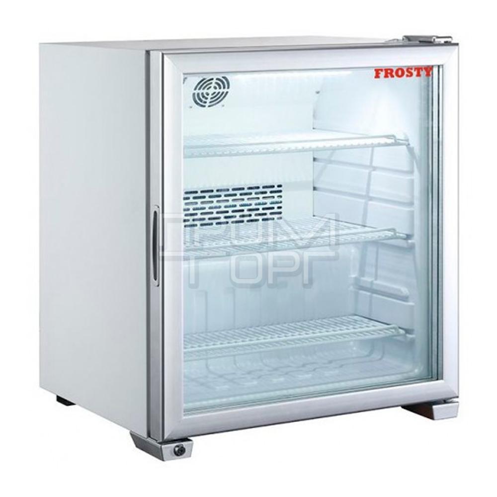 Барна шафа морозильна зі скляними дверима Frosty RTD-99L