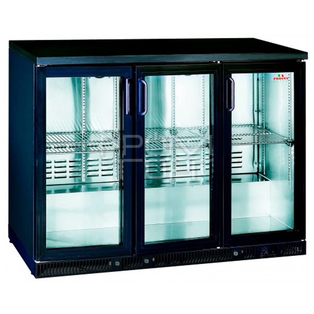Барный шкаф холодильный трехдверный со стеклянной дверью Frosty SGD315SL
