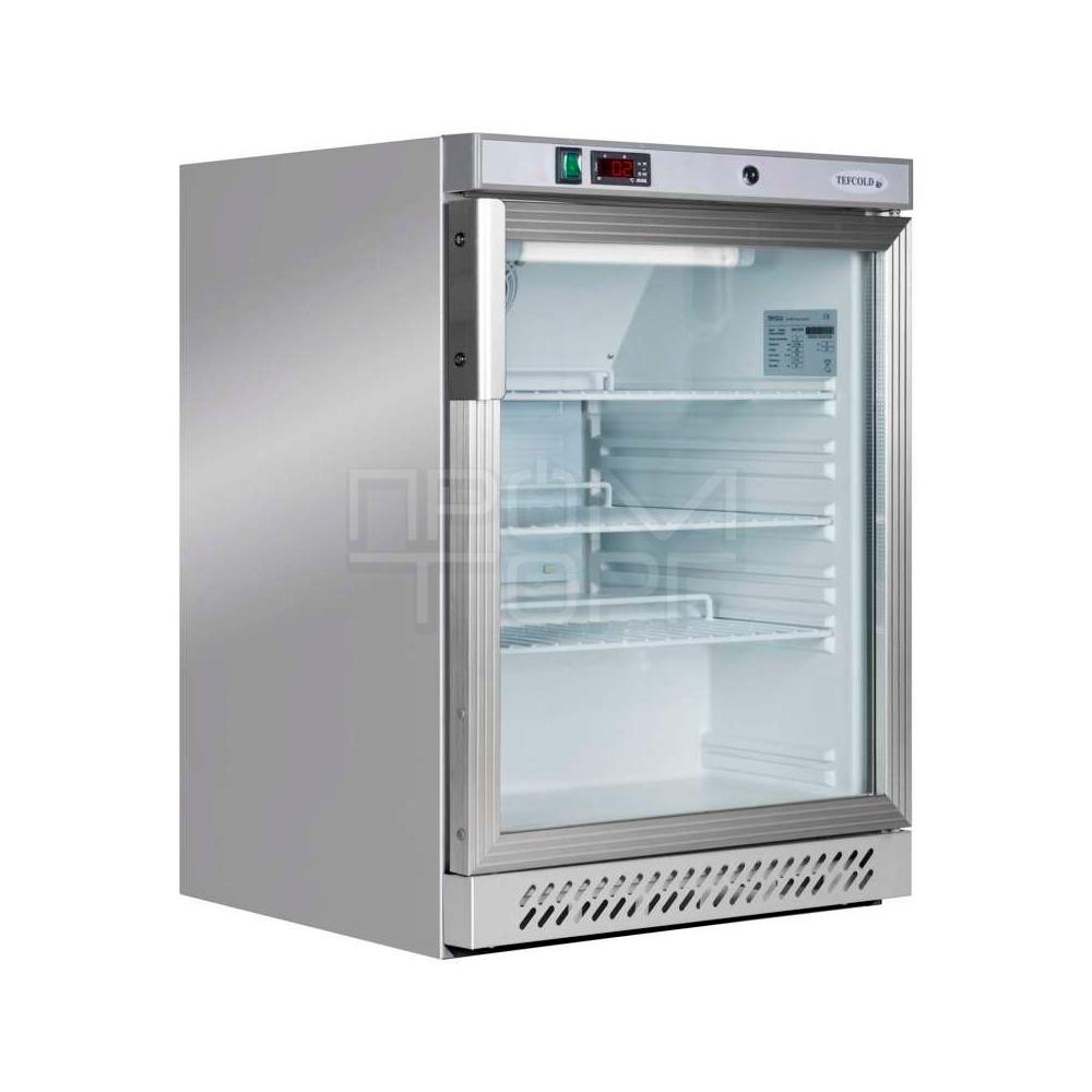 Міні-бар холодильник середньотемпературний зі скляними дверима TEFCOLD серія URG