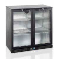 Міні-бар холодильник середньотемпературний зі скляними двостулковими дверима TEFCOLD BA25H