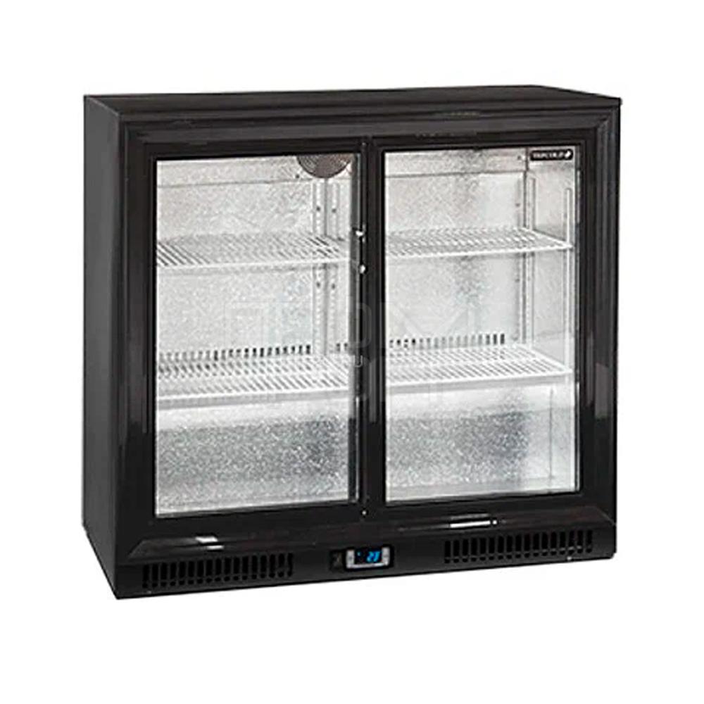 Мини-бар холодильник со стеклянными раздвижными дверьми TEFCOLD DB200S