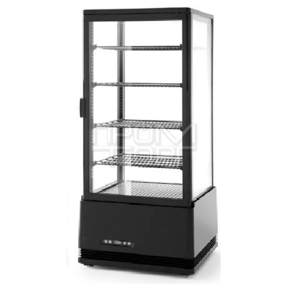 Шафа холодильна середньотемпературна кондитерська Frosty FL-238 black, white (корпус чорний, білий)
