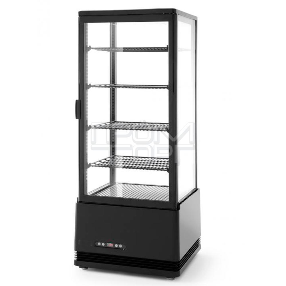Шкаф холодильный настольный кондитерский Frosty FL-98R black, white (корпус черный, белый)