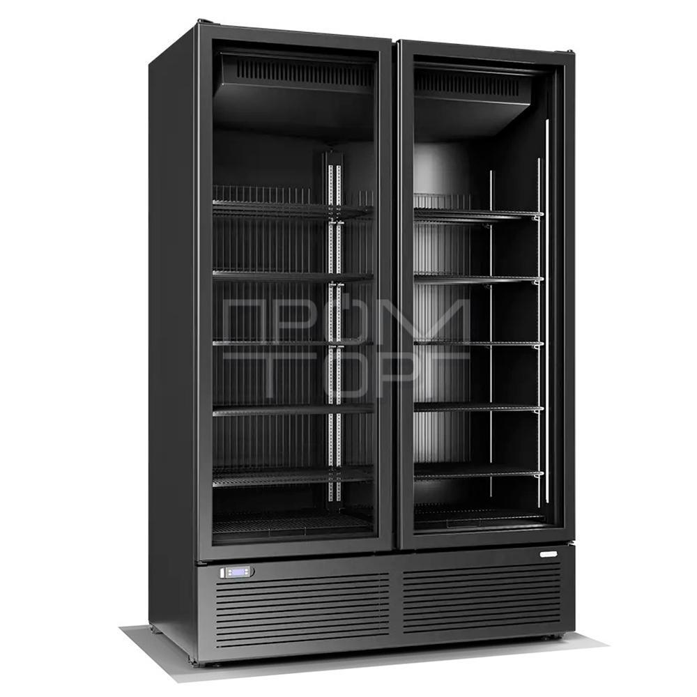 Шкаф морозильный со стеклянными дверьми без лайтбокса Crystal CRFV 1200 