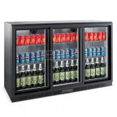 Холодильный шкаф барный EWT INOX LG320S трехдверный