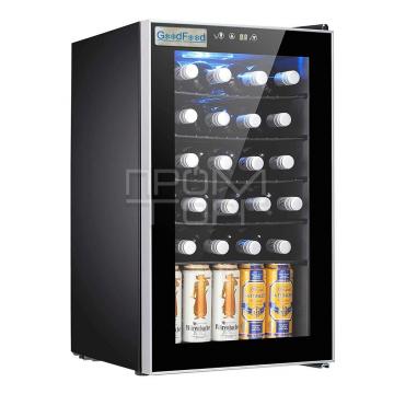 Мини-бар холодильник со стеклянной дверью GoodFood BC75