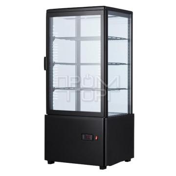 Шкаф холодильный кондитерский настольный EWT INOX RT78B black черный