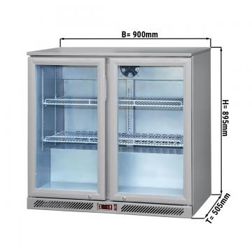 Холодильный шкаф барный GGM Gastro (BKG905E) 220 л со стеклянными дверьми
