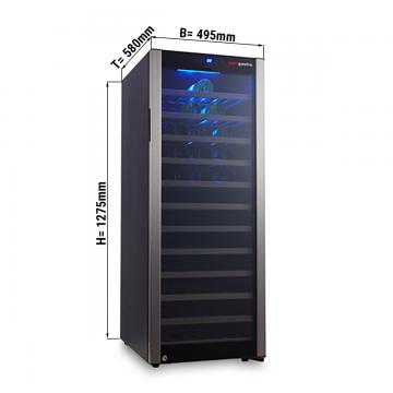 Холодильный шкаф винный GGM Gastro WKM200S-1N 200 л 1 зона