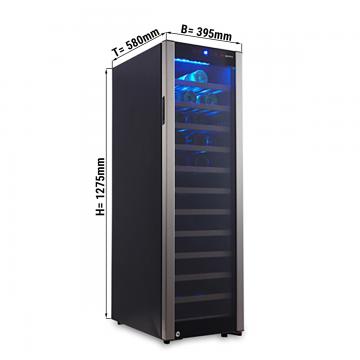 Холодильный шкаф винный GGM Gastro WKM160S-1N 160 л 1 зона