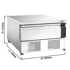 Морозильный шкаф GGM Gastro TSSH121 с 1 ящиком для GN 2/1  76 л