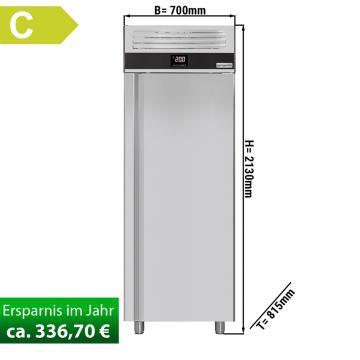 Морозильный шкаф GGM Gastro TKSF700ET1 700 л с глухой дверью