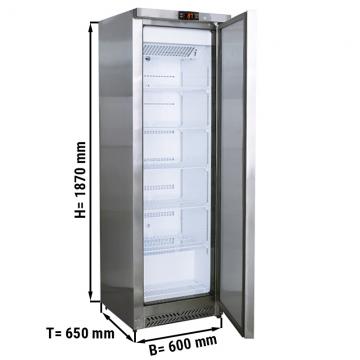 Морозильный шкаф GGM Gastro TKSS400N 400 л с глухой дверью