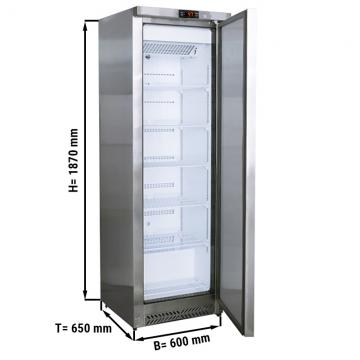 Холодильный шкаф GGM Gastro KSS400N 400 л с глухой дверью
